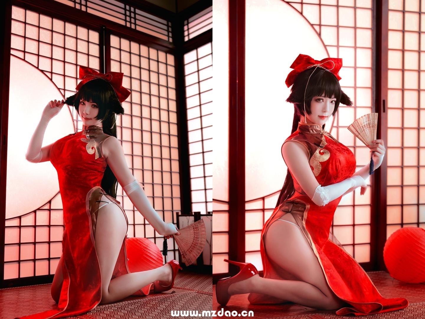 半半子 - 愛宕x高雄,チャイナ服 - 半半子 Banbanko、婉Yue [35P_196MB]-6